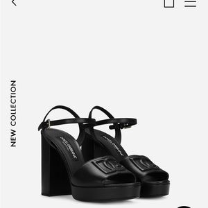 Authentic Dolce And Gabbana chunky high heels